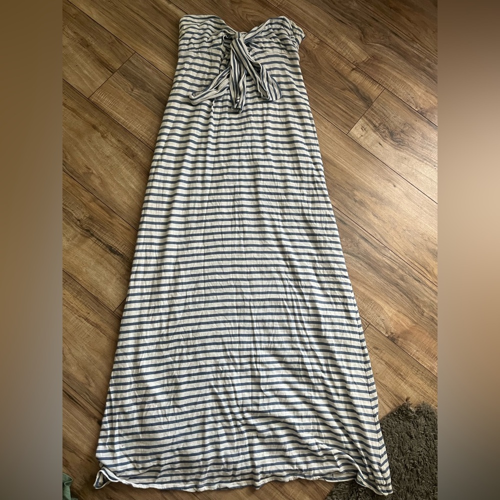 Striped Maxi